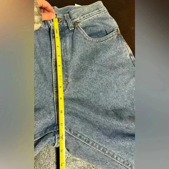 NWT Y2K Lee Relaxed Fit Tapered Mom Jeans 9med MediumWash Denim Vintage - Picture 10 of 11